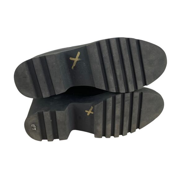 Eileen Fisher Kat Wedge Bootie in Black Leather Women's Size 9.5 EUC - Picture 6 of 7